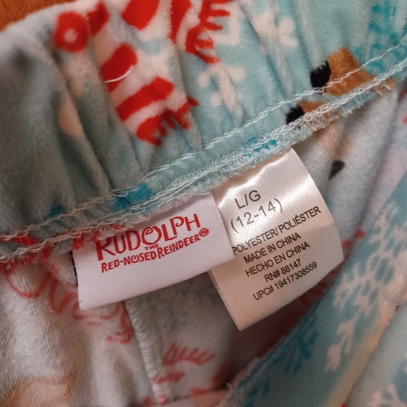 Christmas pajama pants Rudolph - L - Picture 5 of 8